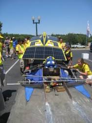 Sunny and Hot! A perfect month for a solar car race